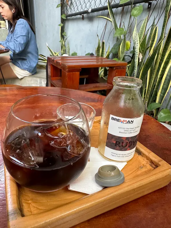 Photo of brewman coffee concept